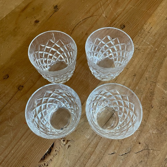 German Cut Crystal Shot Glasses-4 - Picture 2 of 7